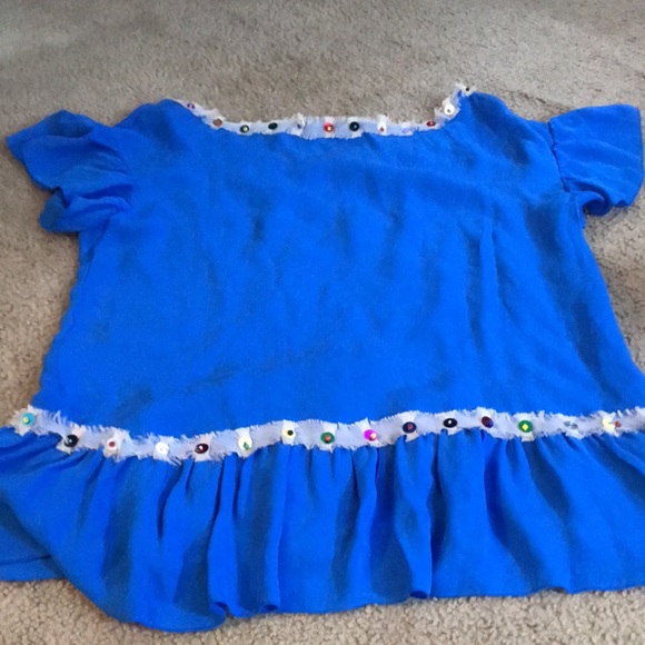 ⚡️FINAL PRICE⚡️ Love Moschino Sequin Beaded Bow Top Vintage - Picture 9 of 15